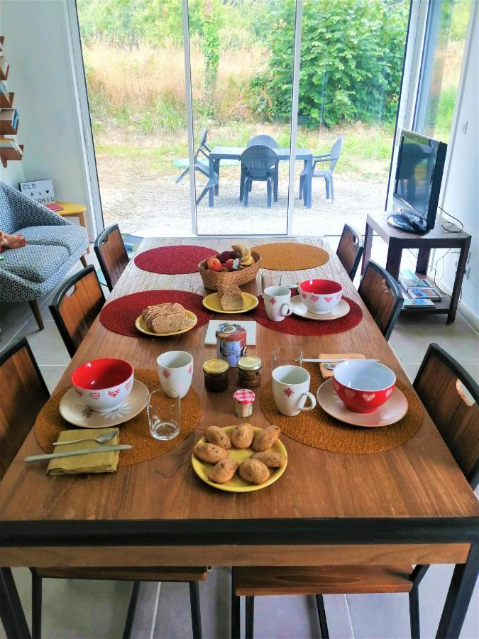 Bed and Breakfast Chez Clo&Tonio Saint-Hélen Exterior foto